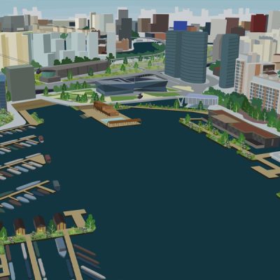 Royal Victoria Dock tests a floating housing future