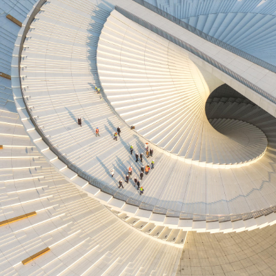 Shanghai opens its Grand Opera House with a public rooftop overlooking the Huangpu River